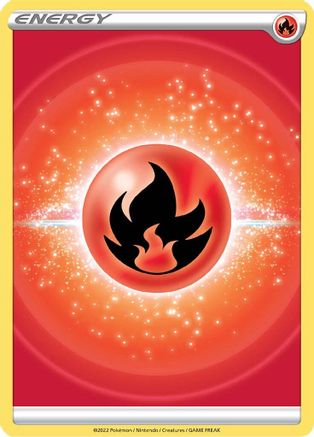 FireEnergy (2022 Unnumbered) - SWSH09 Brilliant Stars