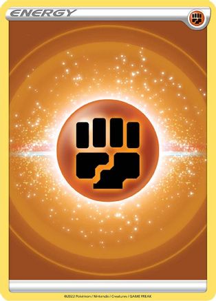 FightingEnergy (2022 Unnumbered) - SWSH09 Brilliant Stars Reverse Holofoil