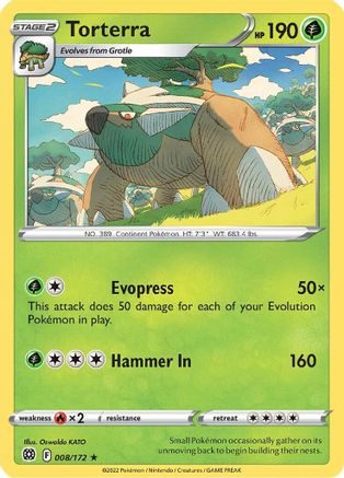 Torterra 008/172 - Deck Exclusives