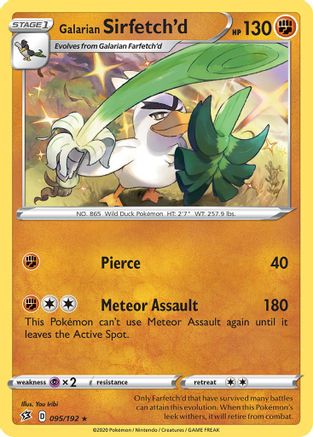 Galarian Sirfetch'd 095/192 - Deck Exclusives
