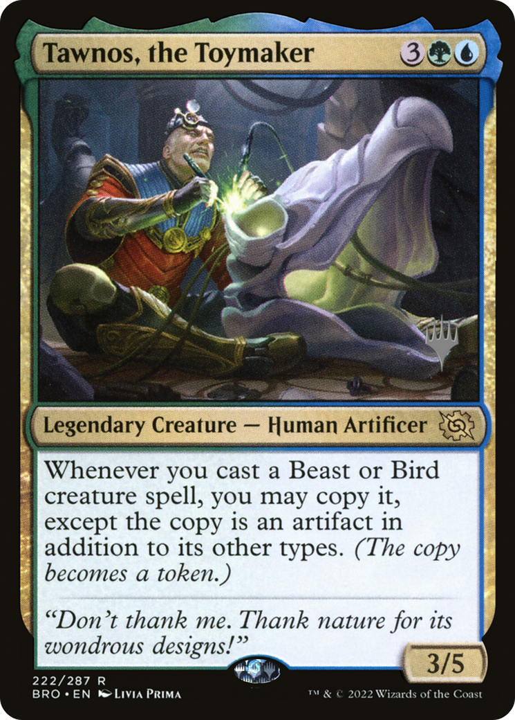 Tawnos, the Toymaker (PPBRO-222P) - The Brothers' War Promos Foil