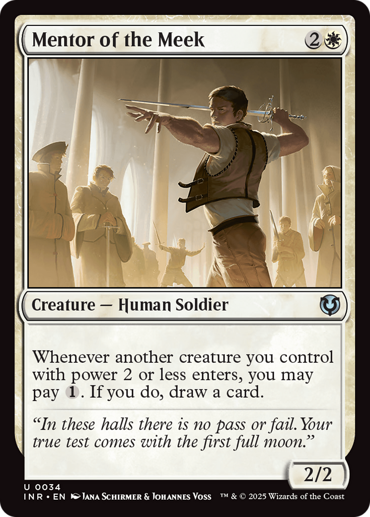 Mentor of the Meek (INR-034) - Innistrad Remastered Foil
