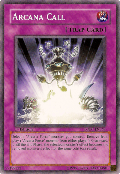Arcana Call (LODT-EN069) - Light of Destruction 1st Edition