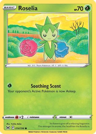Roselia 014/196 - SWSH11 Lost Origin