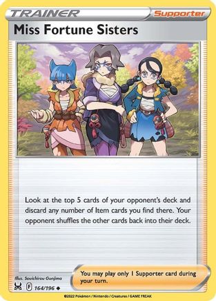 Miss Fortune Sisters 164/196 - SWSH11 Lost Origin