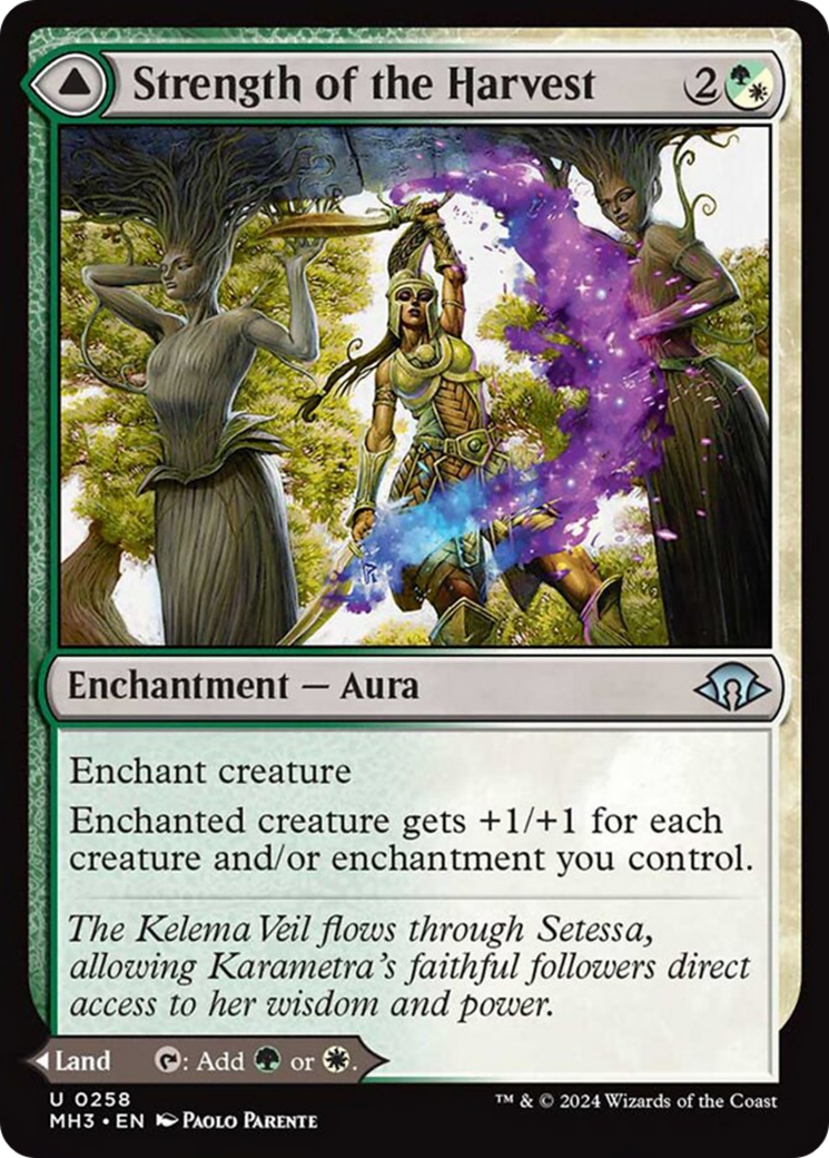 Strength of the Harvest (MH3-258) - Modern Horizons 3 Foil