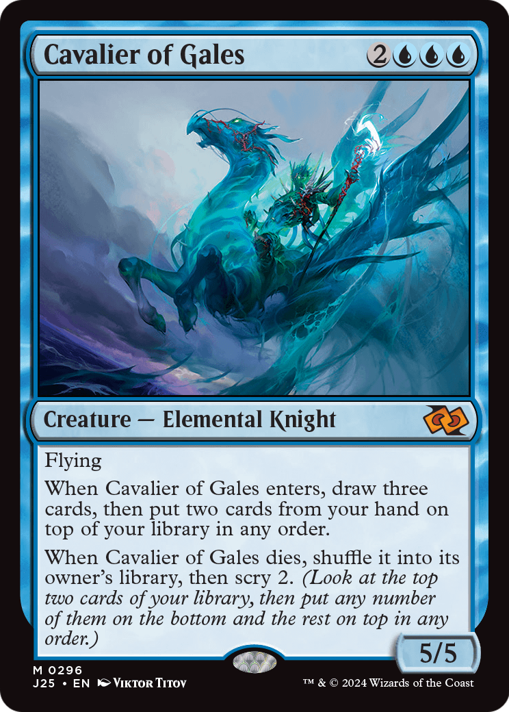 Cavalier of Gales (J25-296) - Foundations Jumpstart
