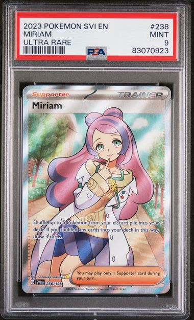 Miriam Scarlet & Violet Base Set 238/198 PSA 9