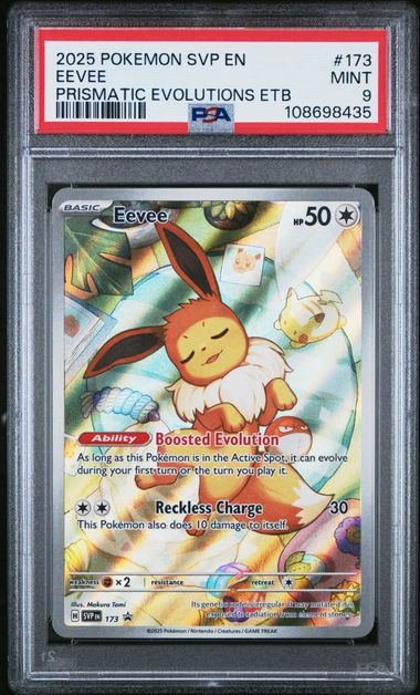 Eevee Promo SVP 173 PSA 9