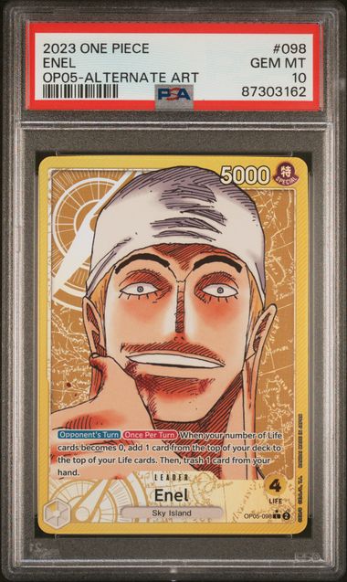 Enel Awakening Of The New Era OP05-098 PSA 10