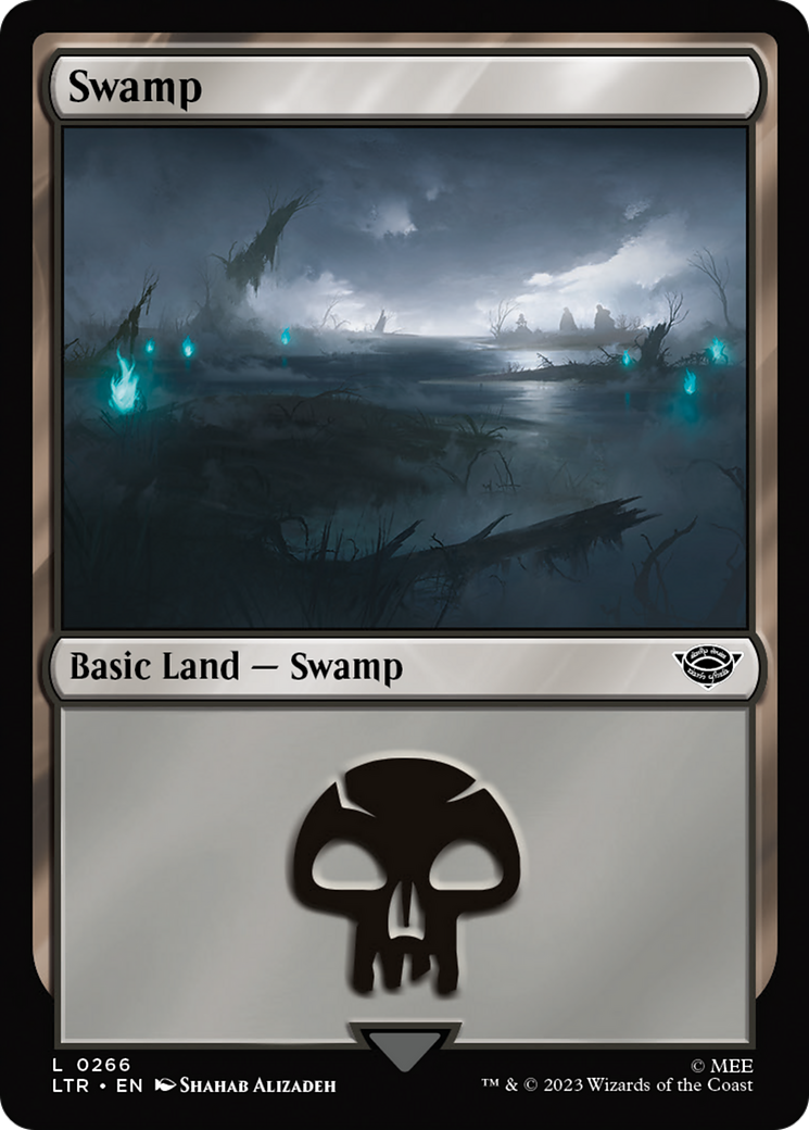 Swamp (LTR-266) - The Lord of the Rings: Tales of Middle-earth Foil