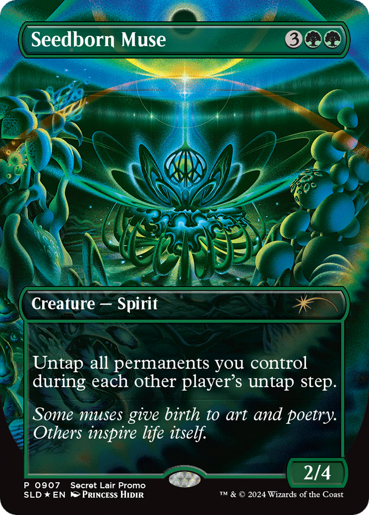 Seedborn Muse (SLD-907) - Secret Lair Drop (Borderless) Foil