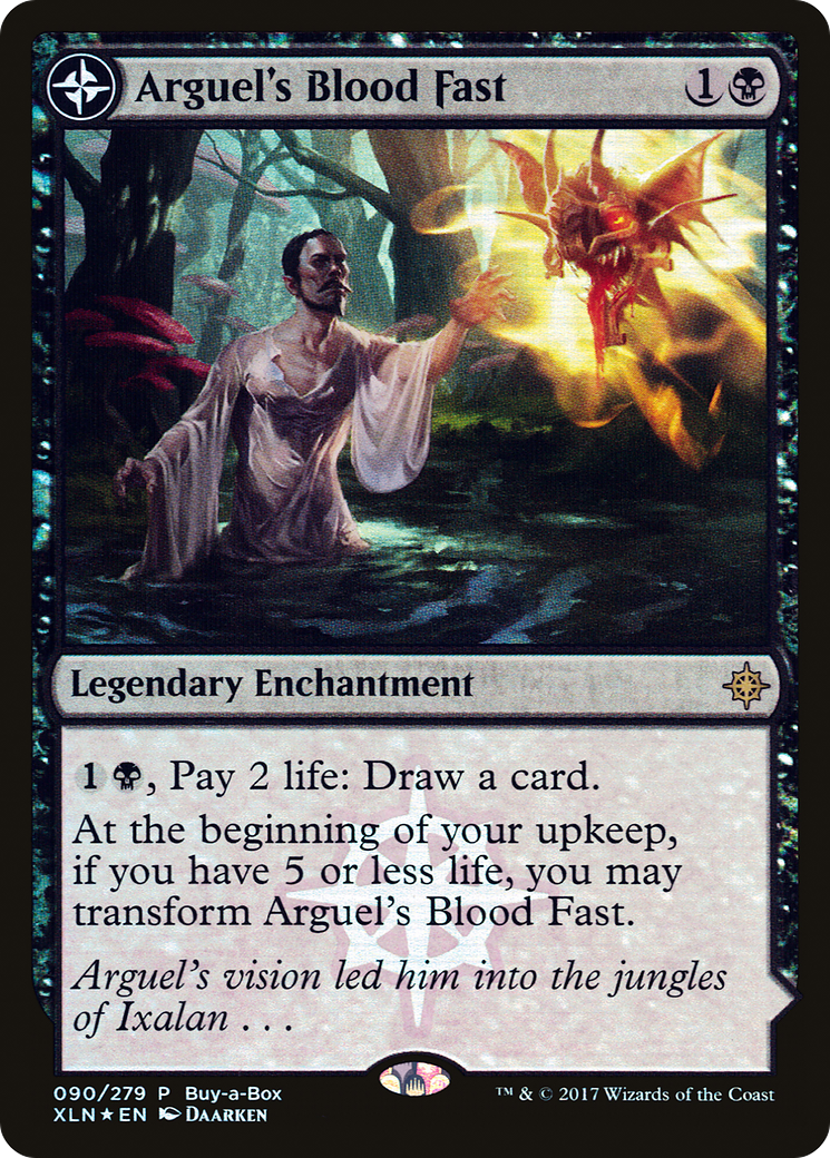 Arguel's Blood Fast // Temple of Aclazotz (BABP-090) - XLN Treasure Chest: (compasslanddfc) Foil