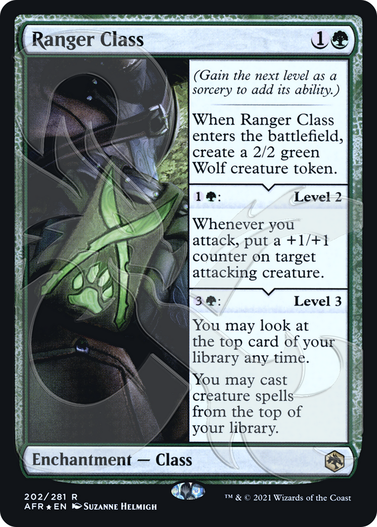 Ranger Class (AFR&-202A) - Adventures in the Forgotten Realms Promos Foil