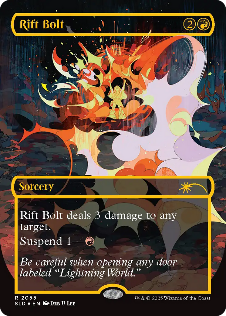 Rift Bolt (SLD-2055) - Secret Lair Drop (Borderless)