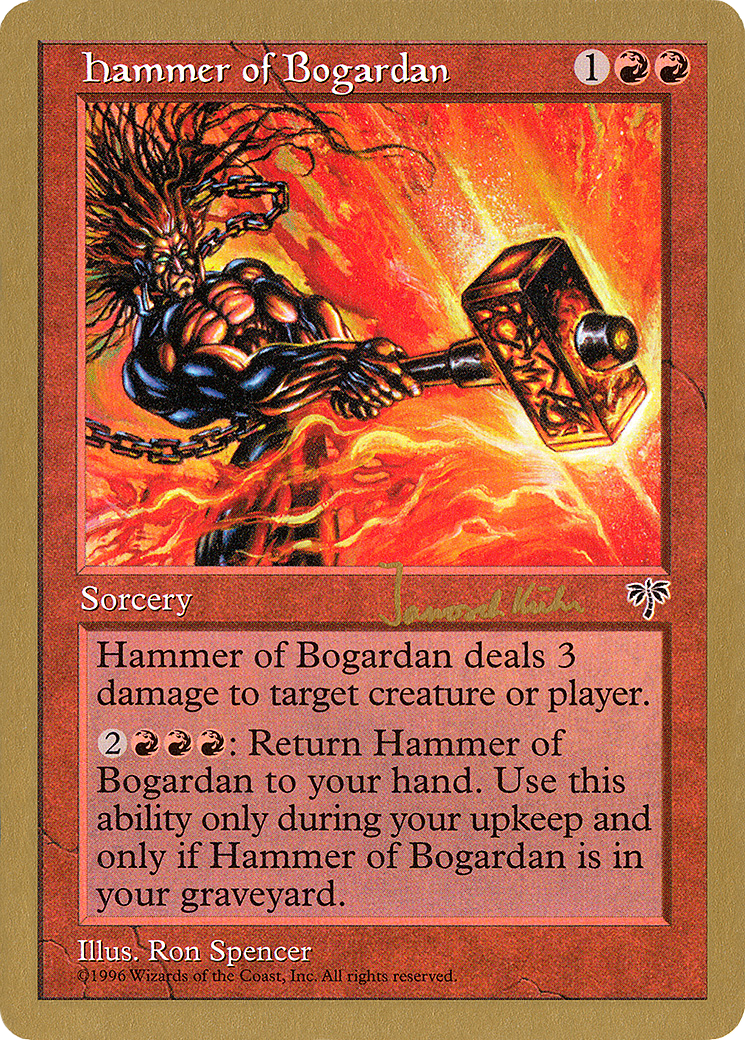 Hammer of Bogardan (WCD-) - World Championship Decks 1997