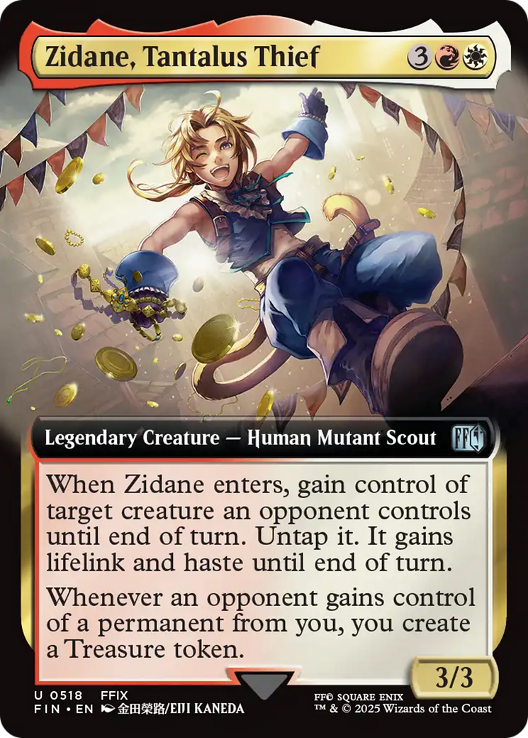 Zidane, Tantalus Thief (FIN-518) - FINAL FANTASY: (Extended Art)