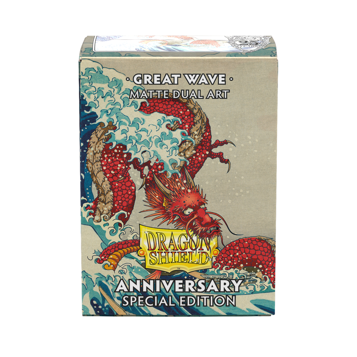 Dragon Shield: Standard 100ct Art Sleeves - Great Wave (Anniversary Special Edition)