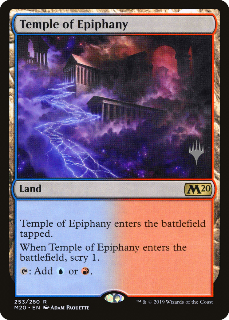 Temple of Epiphany (PPM20-253P) - Core Set 2020 Promos