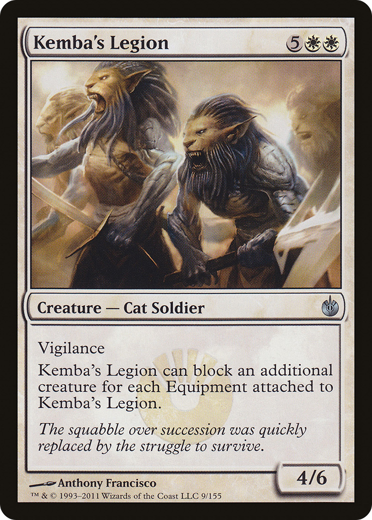 Kemba's Legion (MBS-009) - Mirrodin Besieged