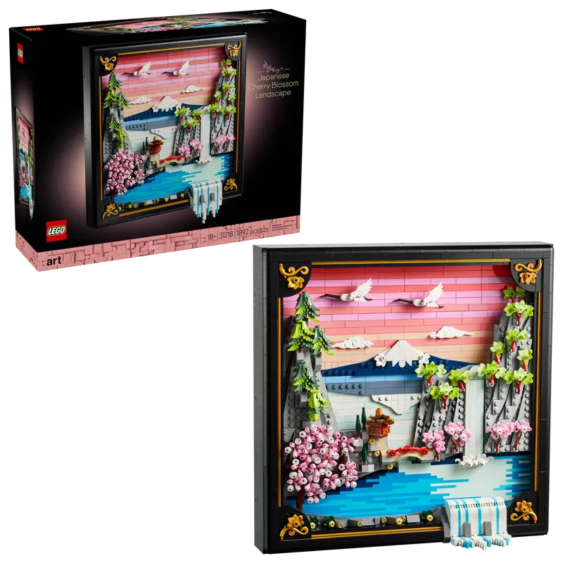 LEGO: Japanese Cherry Blossom Landscape 31218