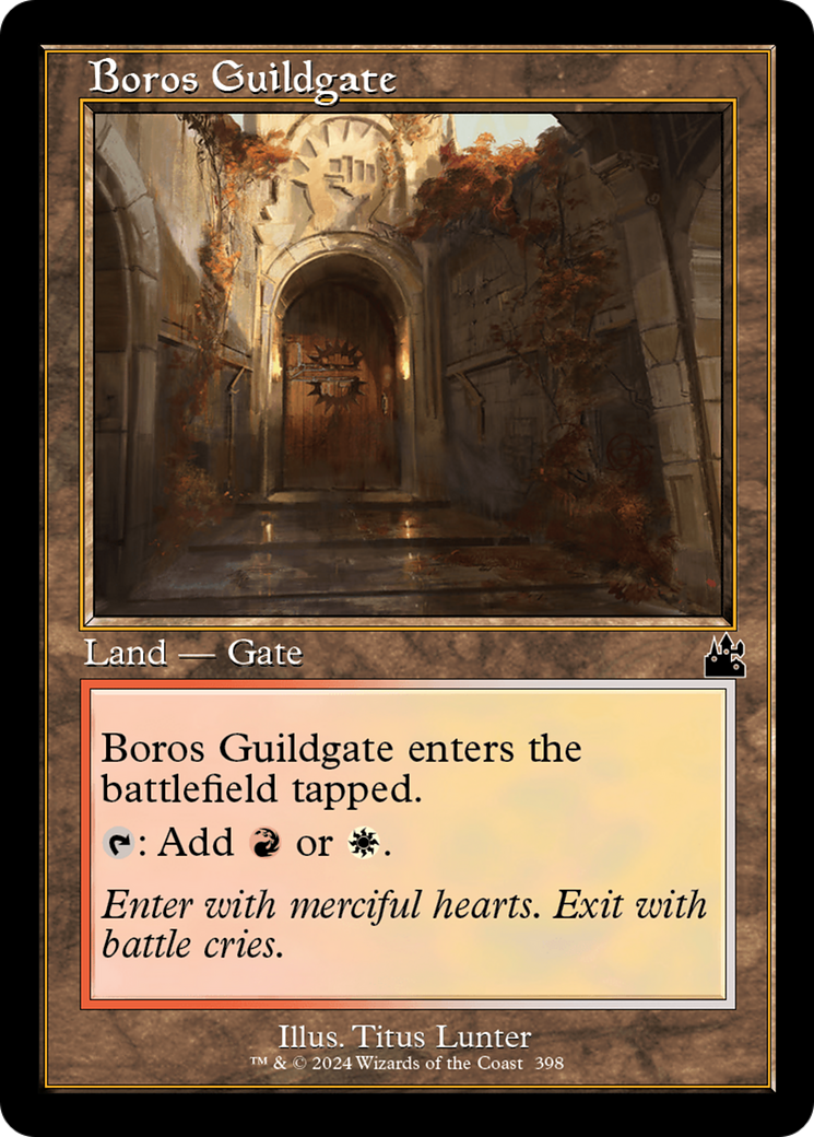 Boros Guildgate (RVR-398) - Ravnica Remastered