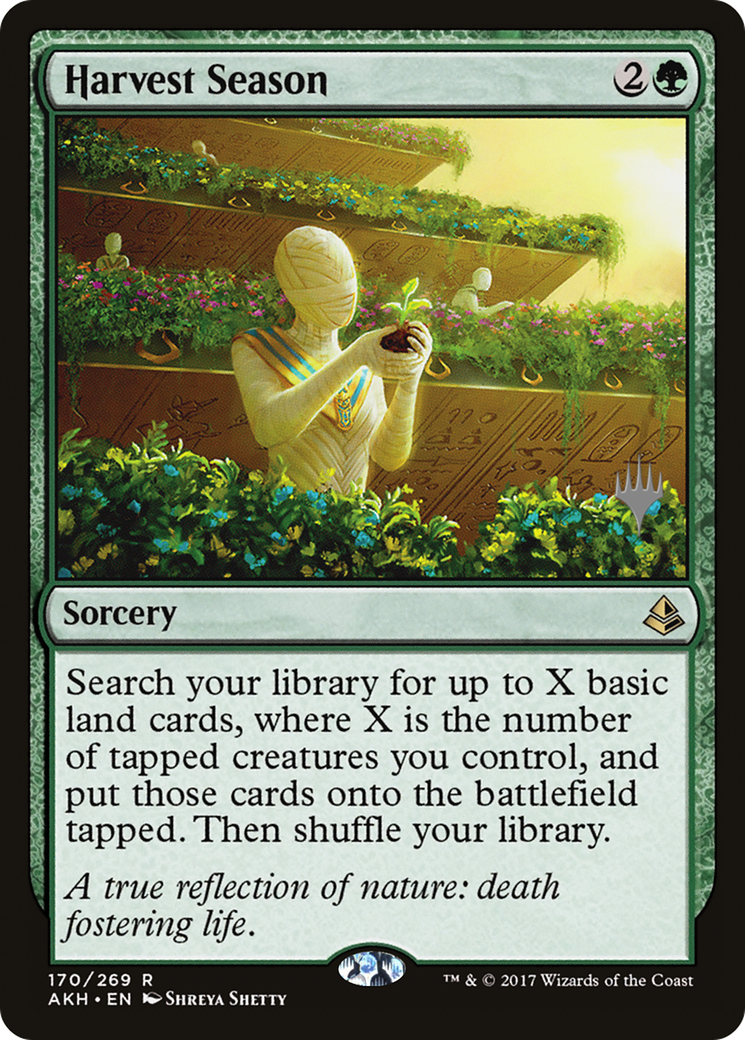 Harvest Season (PPM21-170P) - Amonkhet Promos