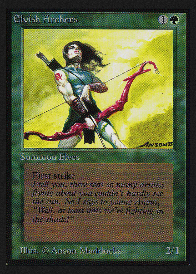 Elvish Archers (IED-) - Intl. Collectors' Edition
