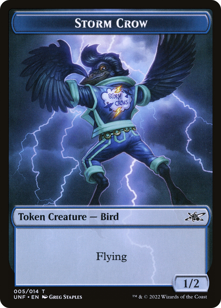 Storm Crow (UNF-005) - Unfinity Tokens