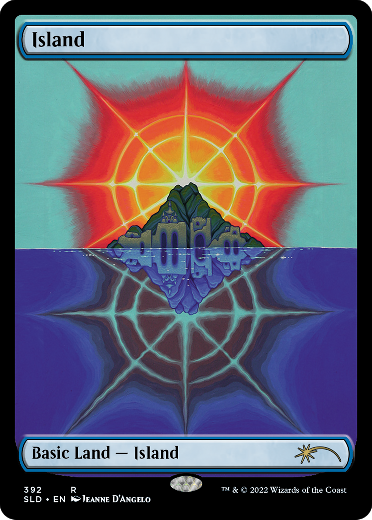 Island (SLD-392) - Secret Lair Drop: (Full Art) Foil