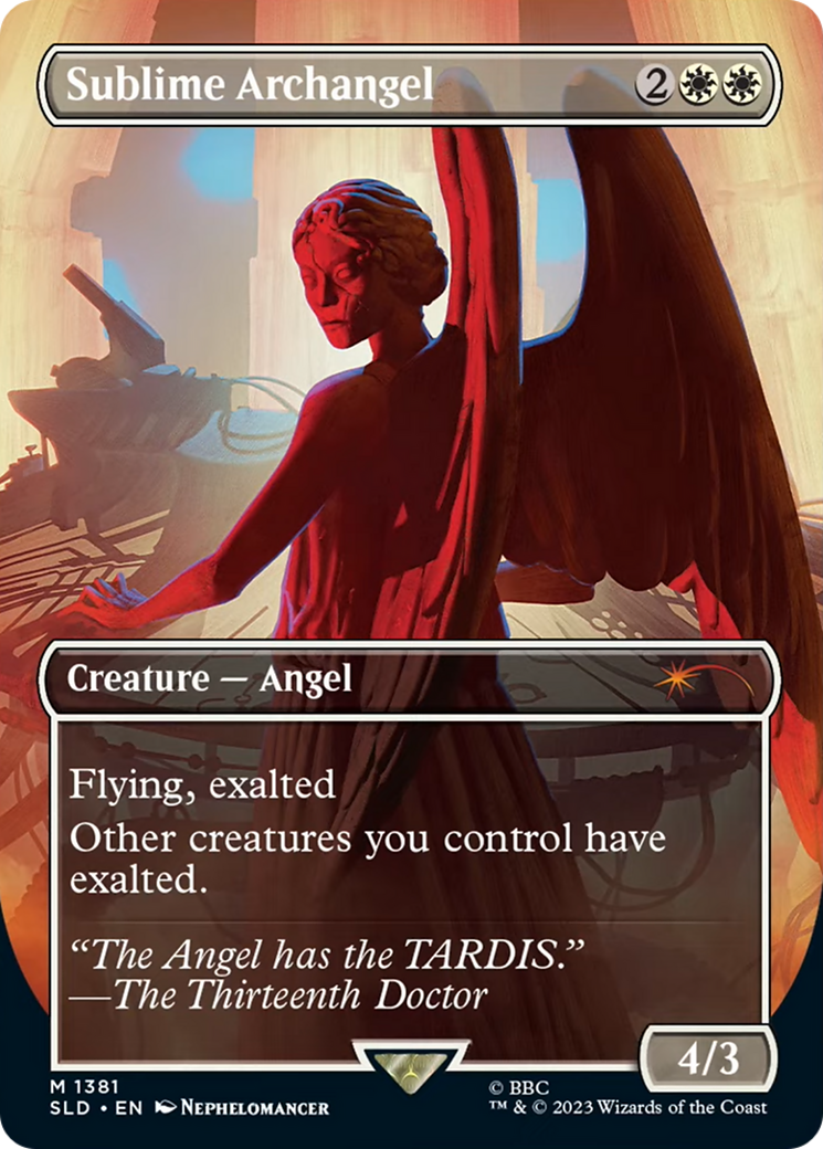 Sublime Archangel (SLD-1381) - Secret Lair Drop (Borderless)