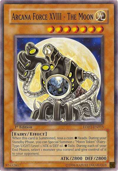 Arcana Force XVIII - The Moon (LODT-EN015) - Light of Destruction Unlimited