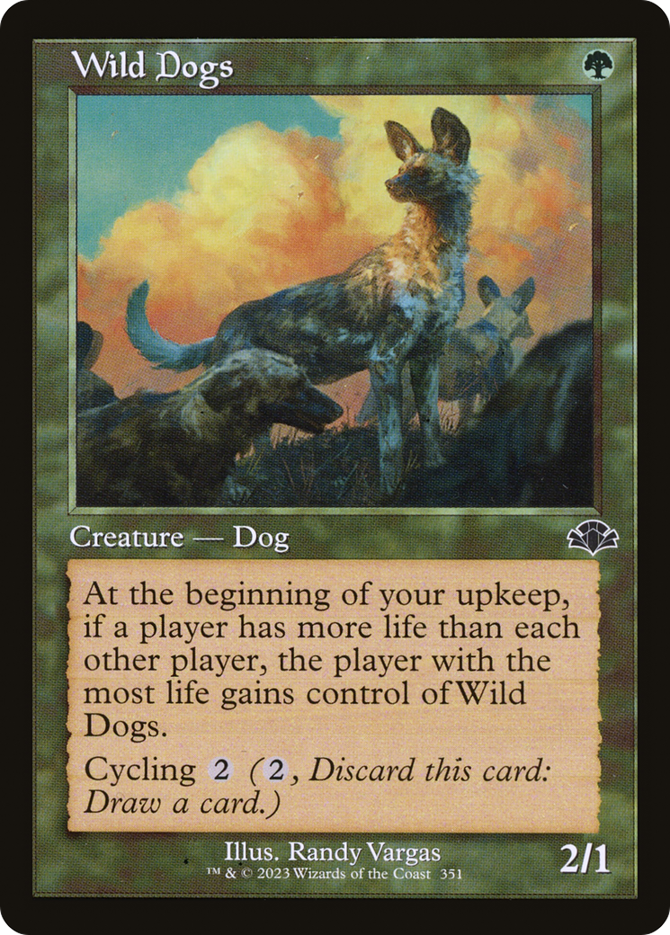 Wild Dogs (DMR-351) - Dominaria Remastered Foil