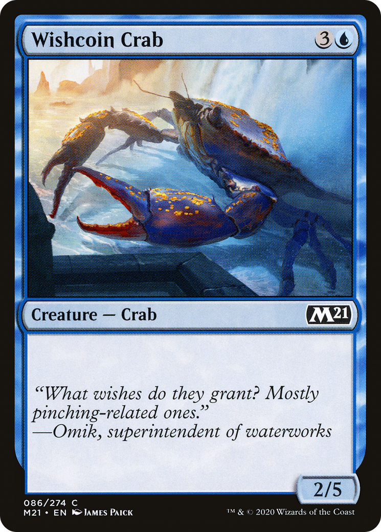 Wishcoin Crab (M21-086) - Core Set 2021 Foil