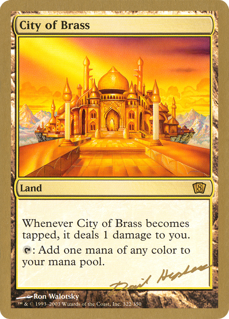 City of Brass (WCD-) - World Championship Decks 2003