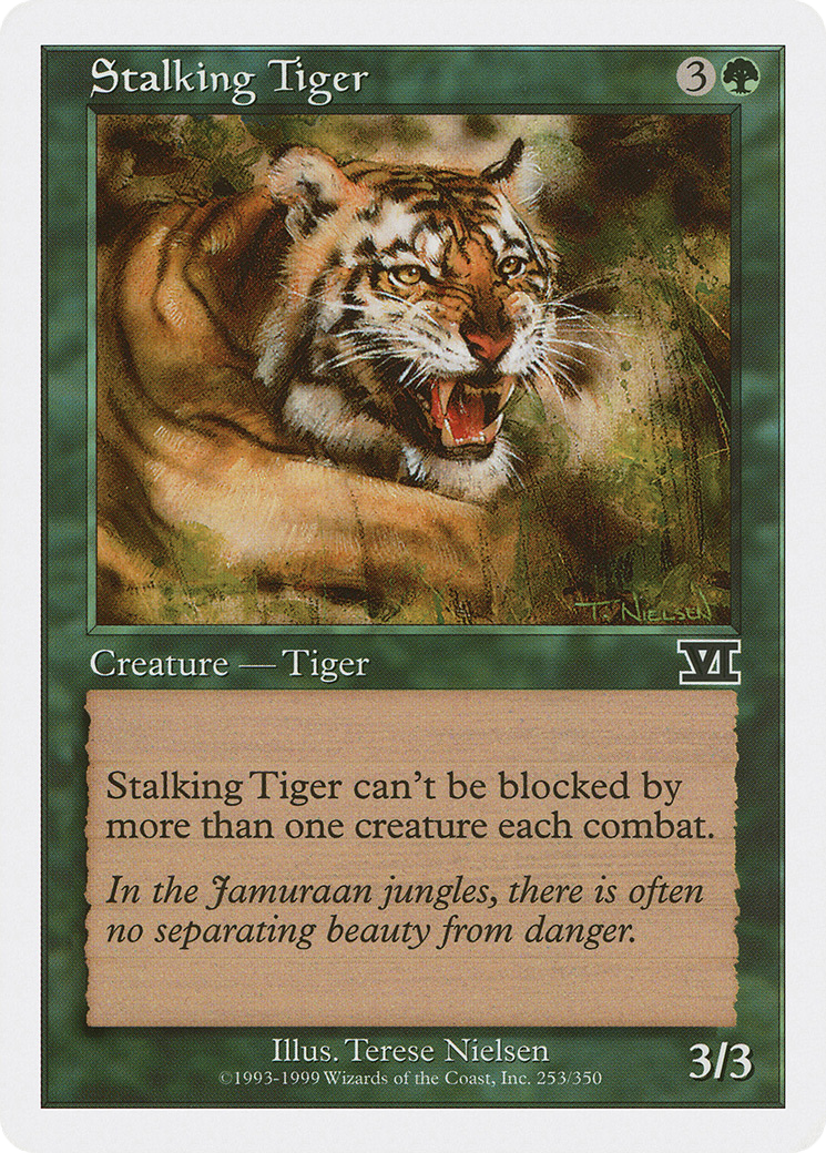 Stalking Tiger (6ED-253) - Classic Sixth Edition
