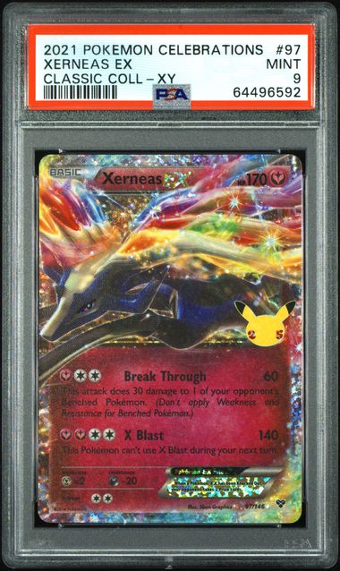 Xearneas EX Celebration Classic Collection 97/146 PSA 9