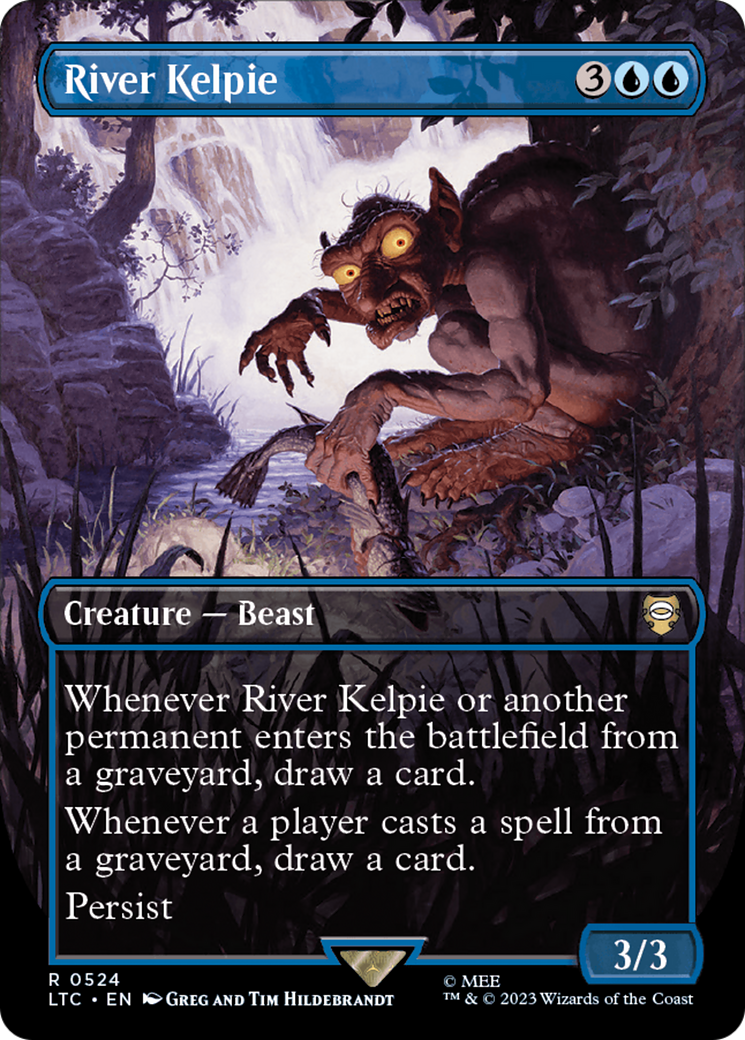 River Kelpie (LTC-524) - Tales of Middle-earth Commander (Borderless)