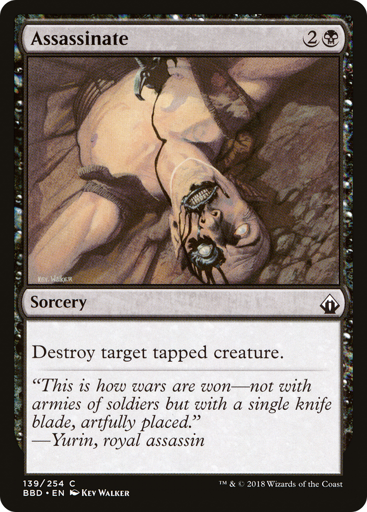 Assassinate (BBD-139) - Battlebond Foil
