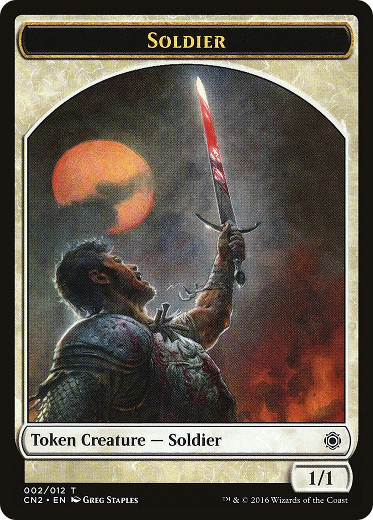 Soldier (CN2-002) - Conspiracy: Take the Crown Tokens