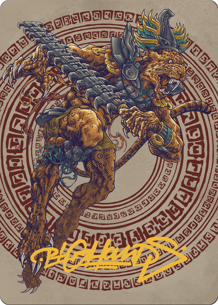 Sovereign Okinec Ahau // Sovereign Okinec Ahau (ALCI-053) - The Lost Caverns of Ixalan Art Series (Borderless) Foil