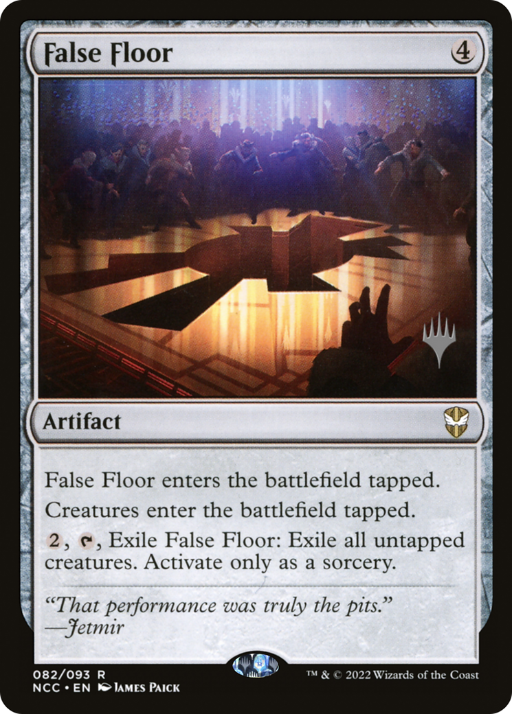 False Floor (PPSNC-082) - New Capenna Commander Promos Foil