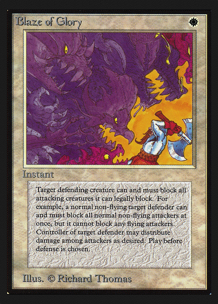 Blaze of Glory (IED-006) - Intl. Collectors' Edition