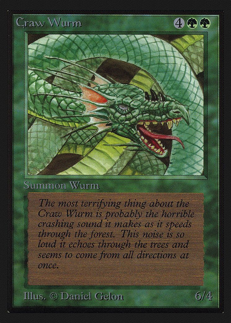 Craw Wurm (CED-) - Collectors' Edition