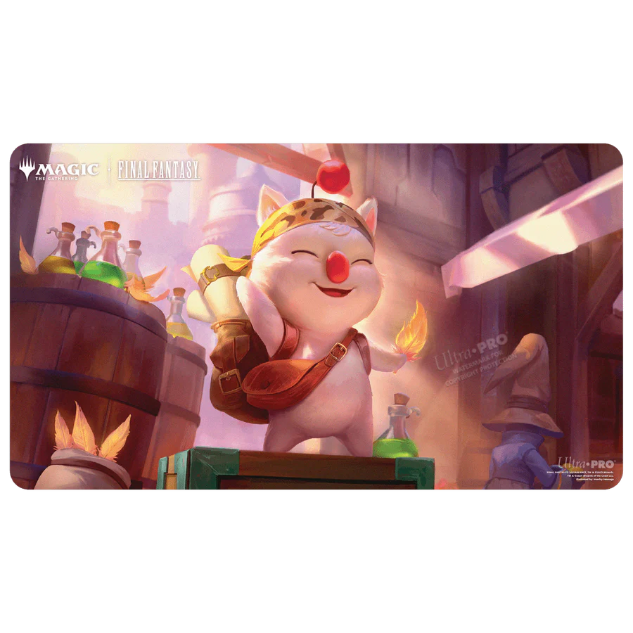 Ultra PRO Magic: The Gathering - Playmat - Final Fantasy (Stiltzkin, Moogle Merchant)