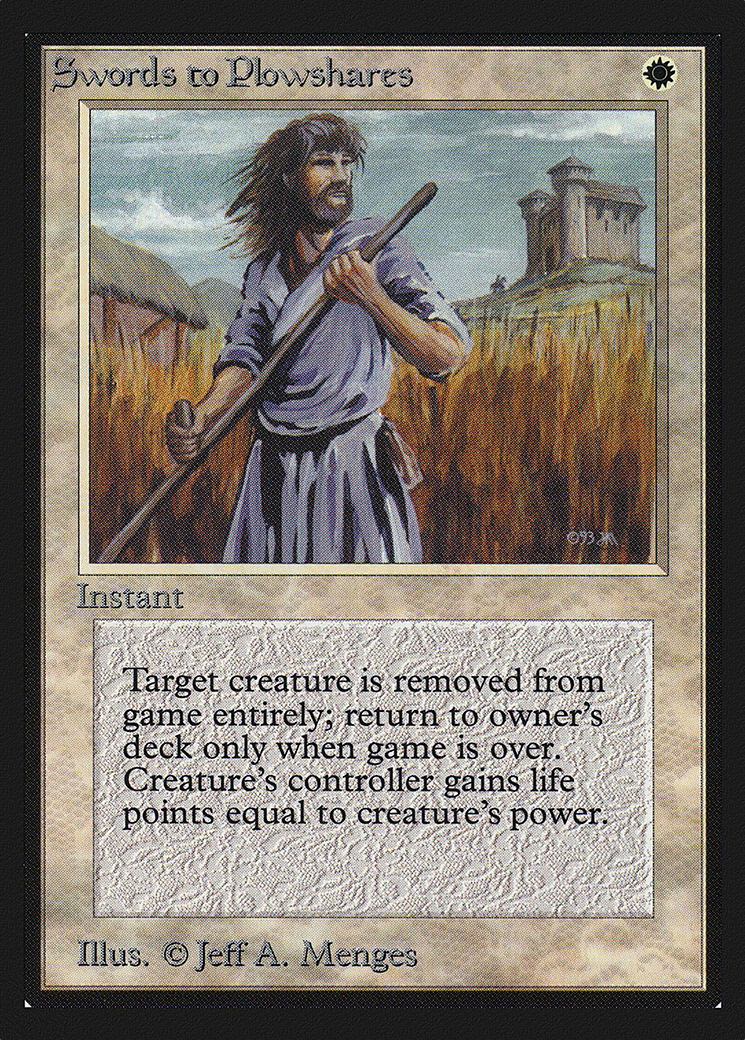 Swords to Plowshares (IED-041) - Intl. Collectors' Edition