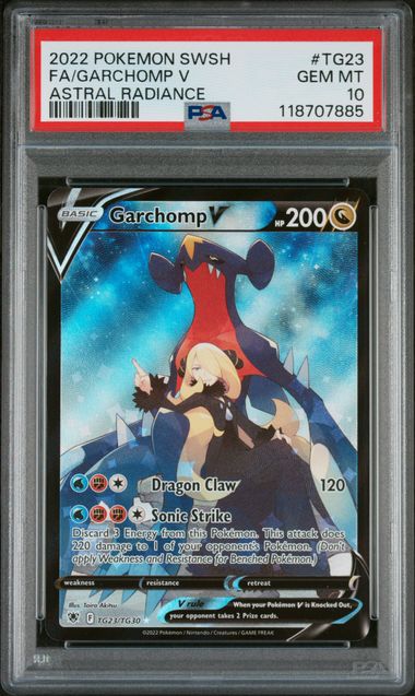 Garchomp V Astral Radiance TG23/TG30 PSA 10