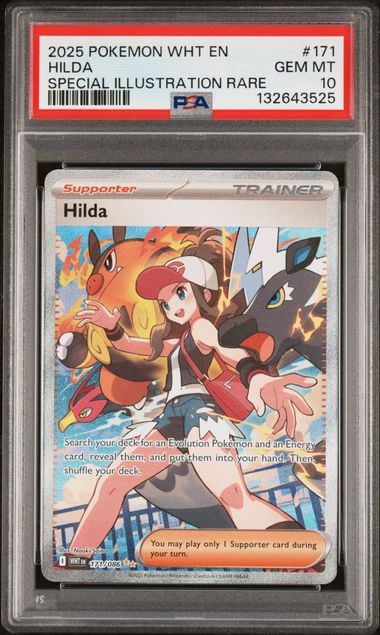 Hilda SIR White Flare 171/086 PSA 10
