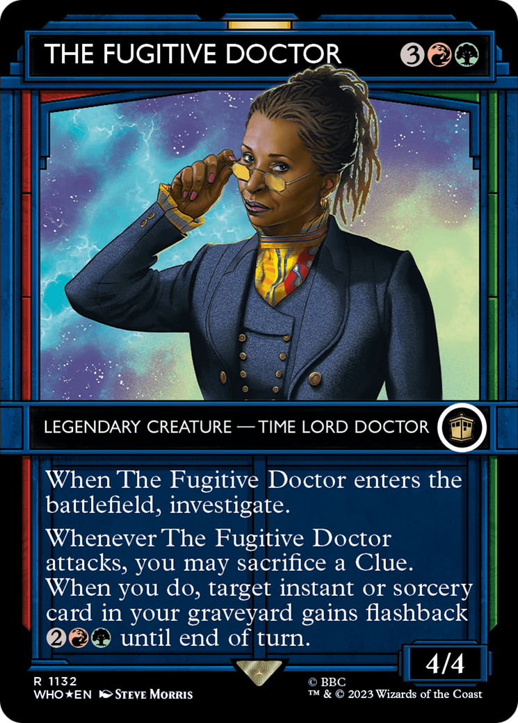 The Fugitive Doctor (WHO-1132) - Doctor Who: (Showcase) (Borderless) Foil