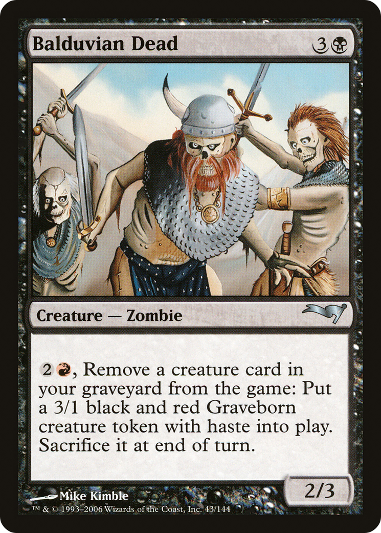 Balduvian Dead (CTD-043) - Coldsnap Theme Decks